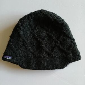 Patagonia Beanie Womens One Size Stretch Fitted Cable Knit